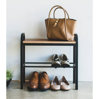 Door side shoe online rack